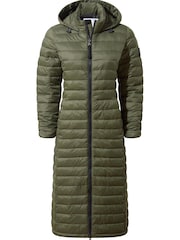 Tog 24 Green Oldstead Long Padded Coat - Image 8 of 8