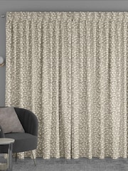 Taupe Natural Etna Made To Measure Curtains - Image 2 of 9
