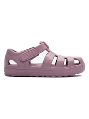 Clarks Pink Toddler Jelly Fisherman Sandals - Image 1 of 7