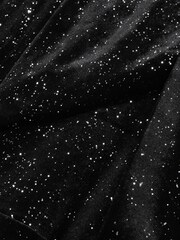 Reiss Gweneth Glitzerndes, ausgestelltes Velourskleid​​​​​​​ - Bild 5 von 5