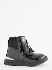 Baker by Ted Baker Girls Chelsea Boots with Bow - Image 1 of 5