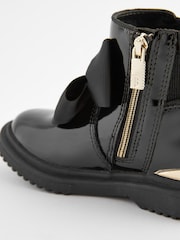Baker by Ted Baker Girls Chelsea Boots with Bow - Image 3 of 5