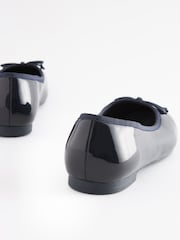 Navy Blue Extra Wide Fit Forever Comfort® Ballerinas Shoes - Image 7 of 7