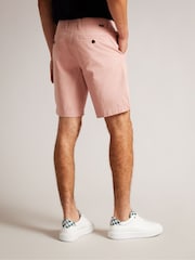 Ted Baker Pink Ashfrd Chino Shorts - Image 2 of 5