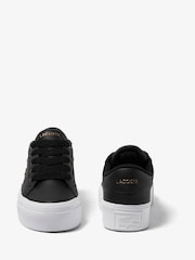 Women's Ziane Platform Leather Trainers - Image 4 of 6
