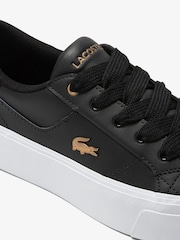 Women's Ziane Platform Leather Trainers - Image 6 of 6