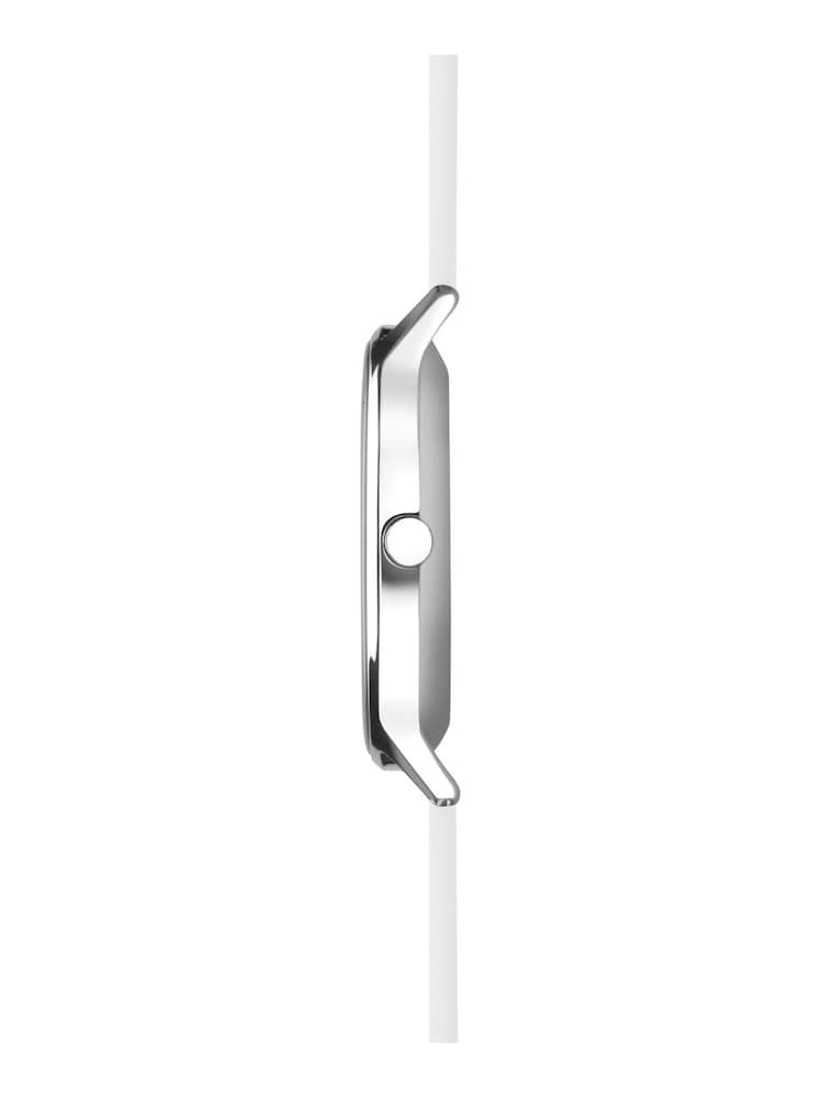 Sekonda Ladies White Silicone Strap And Silver Case Smart Watch - Image 2 of 6