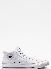 أبيض - حذاء رياضة متوسط الطول Malden Street من Converse - صورة 1 من 6