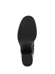 Clarks Black Leather Valvestino Hi Boots - Image 7 of 7