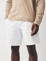 Wit - Straight fit - Chinoshort met stretch - Image 1 of 9