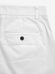 Wit - Straight fit - Chinoshort met stretch - Image 7 of 9
