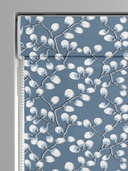 Danube Blue Walsh Made To Measure Roman 100% Cotton Blinds - Image 3 of 6