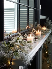 Bayswood Green Lit Pine Cone Christmas Garland 360cm - Image 2 of 4