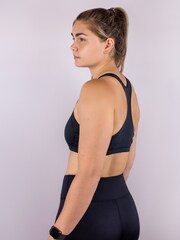 Czarny - Shock Absorber Sports Crop Top Bra - Image 5 of 7
