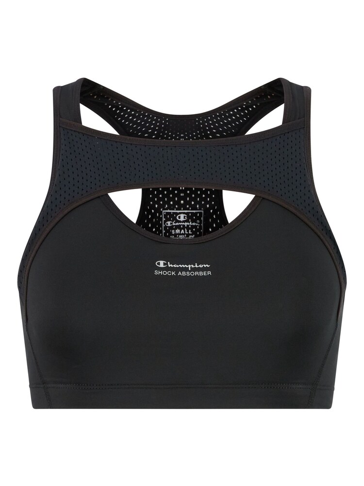 Czarny - Shock Absorber Sports Crop Top Bra - Image 6 of 7