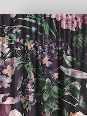 Graham & Brown Amethyst Purple Glasshouse Flora Made to Measure Curtains - Image 5 of 8
