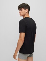 BOSS Black/Blue/Navy T-Shirts 3 Pack - Image 8 of 8