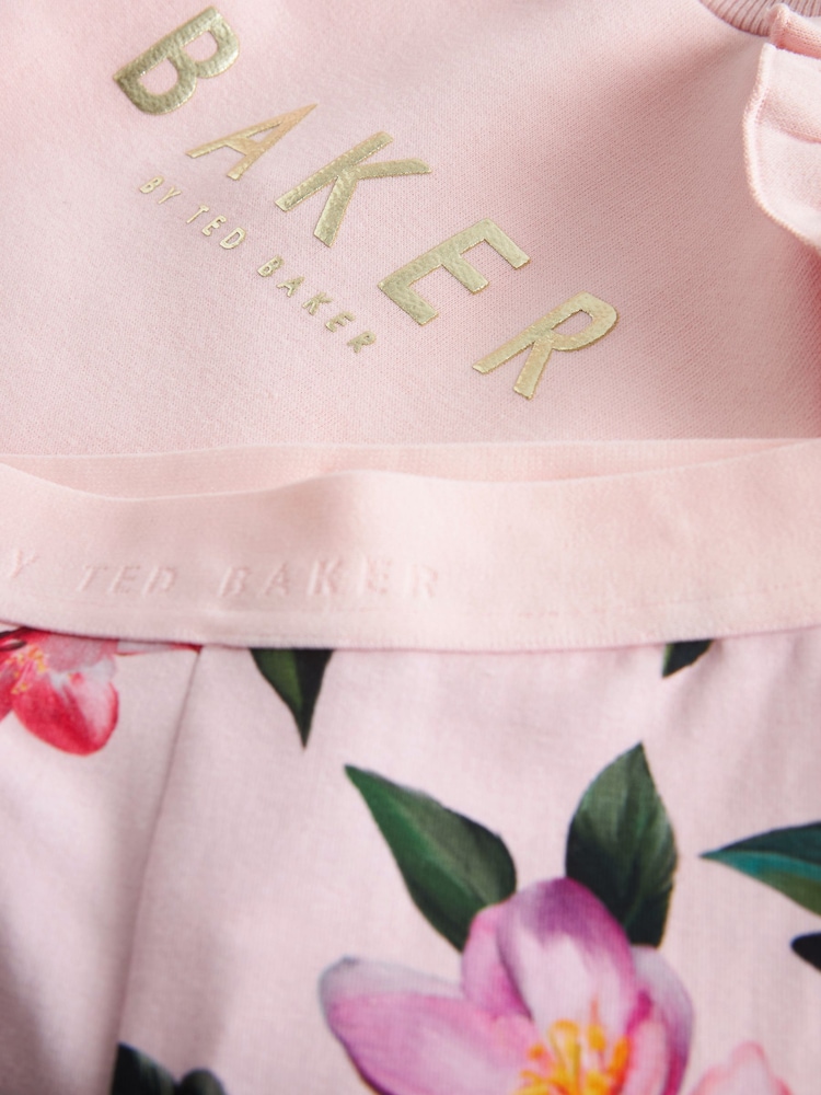 Baker by Ted Baker Floral Legging and Longline Sweater Set - Image 10 of 11