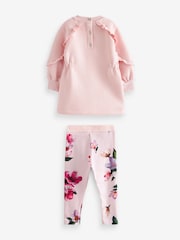 Baker by Ted Baker Floral Legging and Longline Sweater Set - Image 7 of 11