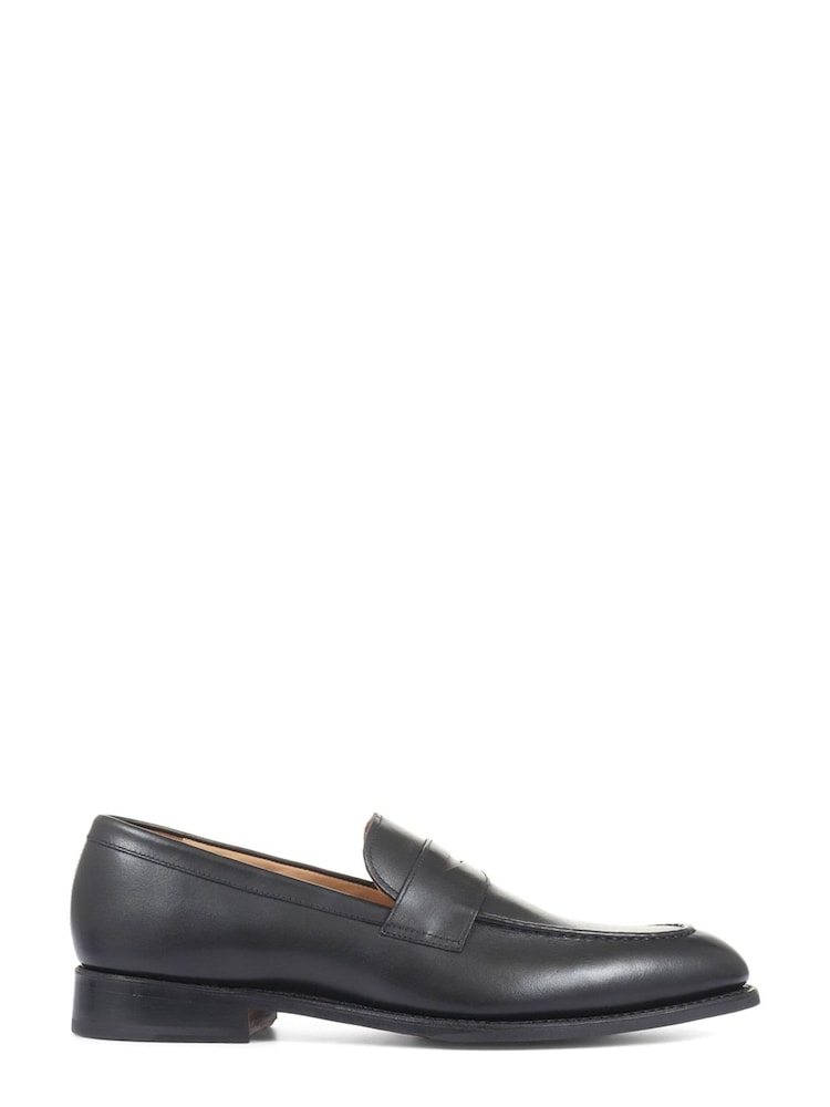 Schwarz - Goodyear – rahmengenähte Pennyloafer aus Leder für Herren - Bild 2 von 6 Schwarz - Goodyear – rahmengenähte Pennyloafer aus Leder für Herren - Bild 2 von 6