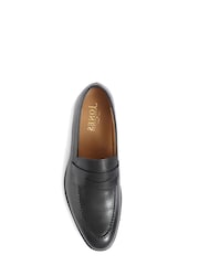 Jones Bootmaker Goodyear Welted Men's Leather Penny Loafers - Image 5 of 6