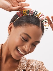 Multi Birthday Queen Headband - Image 1 of 3