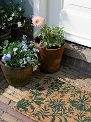 Laura Ashley Green Parterre Doormat - Image 1 of 3