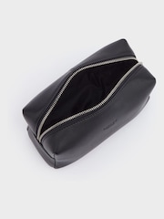 OSPREY LONDON Black The Kelso Leather Washbag - Image 3 of 4