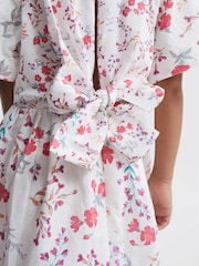 Reiss Multi Jeanie 4-9 yrs Print Midi Dress - Image 6 of 7