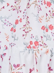Reiss Multi Jeanie 4-9 yrs Print Midi Dress - Image 7 of 7