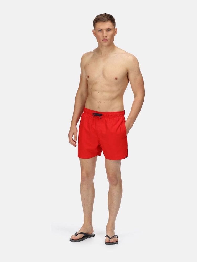 Regatta Red Mawson Swim Shorts - Image 3 of 8