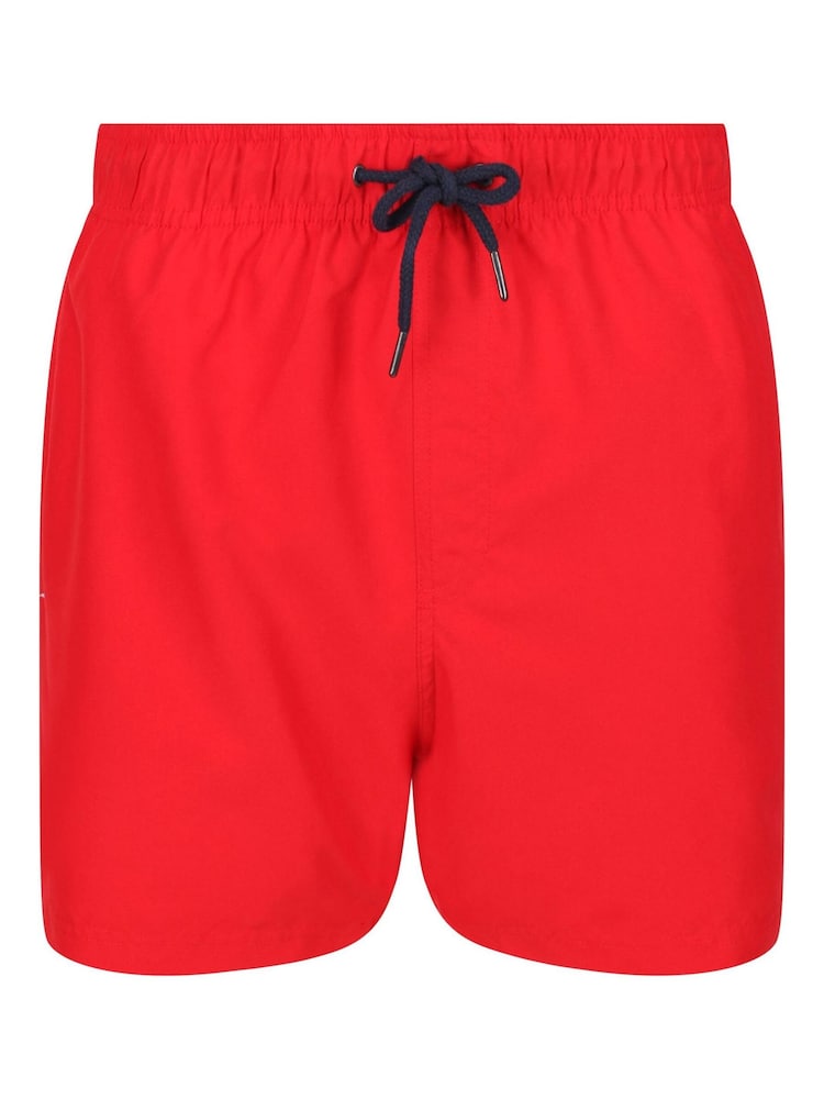 Regatta Red Mawson Swim Shorts - Image 5 of 8