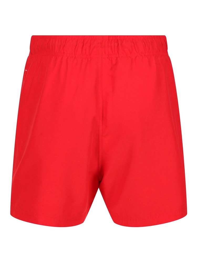 Regatta Red Mawson Swim Shorts - Image 6 of 8