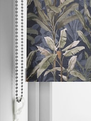 Graham & Brown Black Borneo Made to Measure Roller Blind - Image 4 of 6