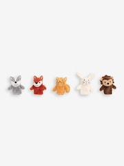 JoJo Maman Bébé Woodland Finger Puppets - Image 1 of 2