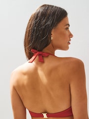 Terracotta Shaping Padded Multiway Wired Bandeau Bikini Top - Image 4 of 5