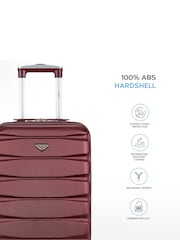 Flight Knight EasyJet Overhead 55x35x20cm Hard Shell Cabin Carry On Case Suitcase Set Of 2 - Image 3 of 7