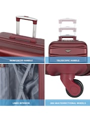 Flight Knight EasyJet Overhead 55x35x20cm Hard Shell Cabin Carry On Case Suitcase Set Of 2 - Image 4 of 7