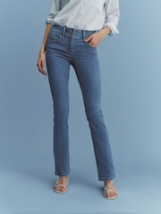 Mid Blue Denim Lift, Slim And Shape Bootcut Jeans - Image 3 of 6