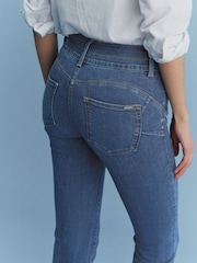Mid Blue Denim Lift, Slim And Shape Bootcut Jeans - Image 5 of 6