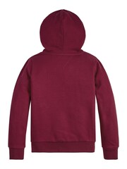 Tommy Hilfiger Red Lux Monogram Hoodie - Image 2 of 2