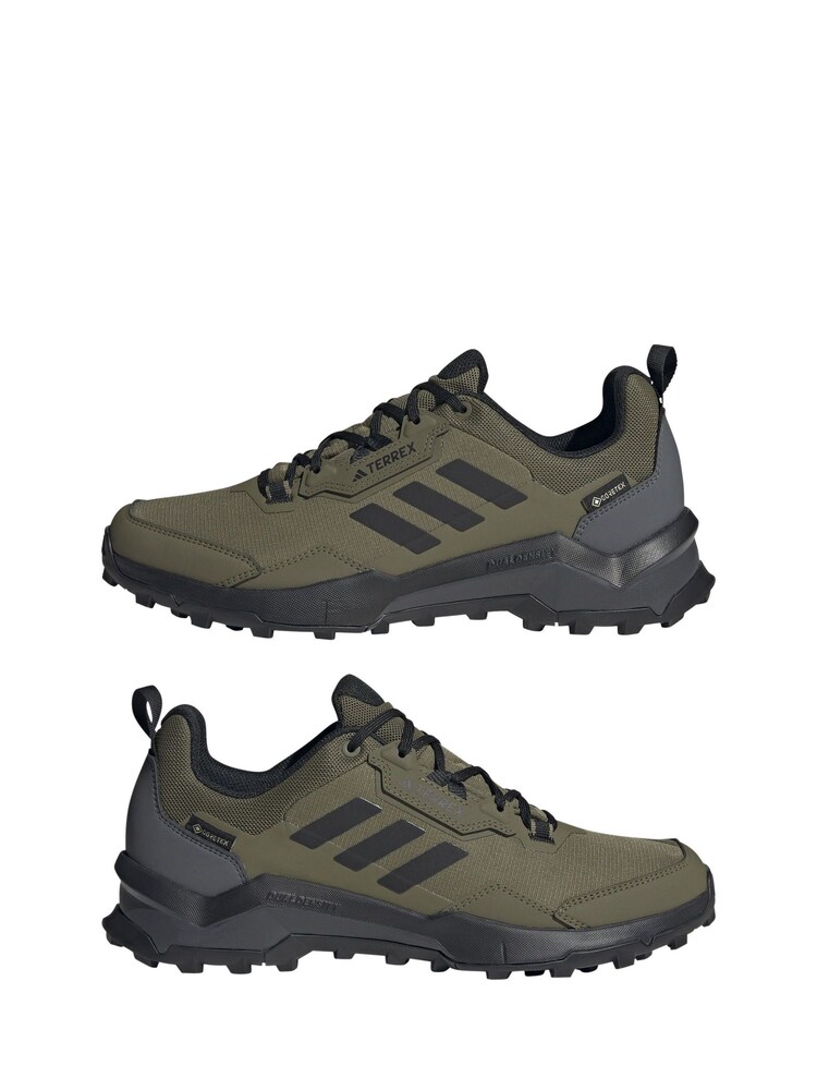 adidas Terrex Khaki Green AX4 GORE-TEX Hiking Shoes - Image 7 of 12