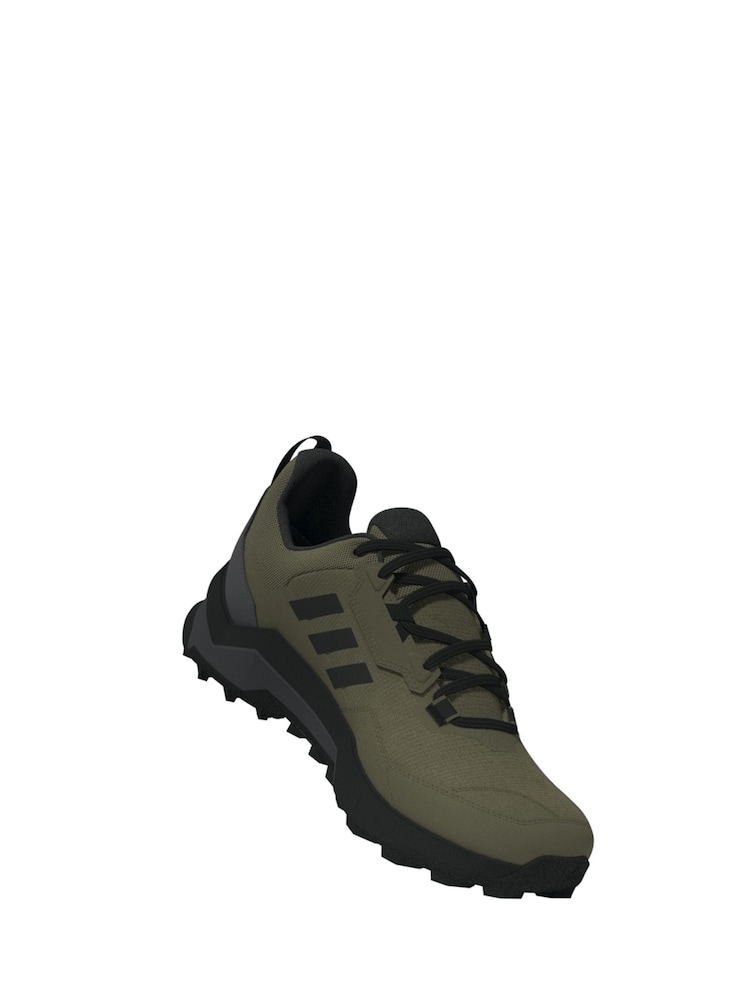 adidas Terrex Khaki Green AX4 GORE-TEX Hiking Shoes - Image 3 of 12