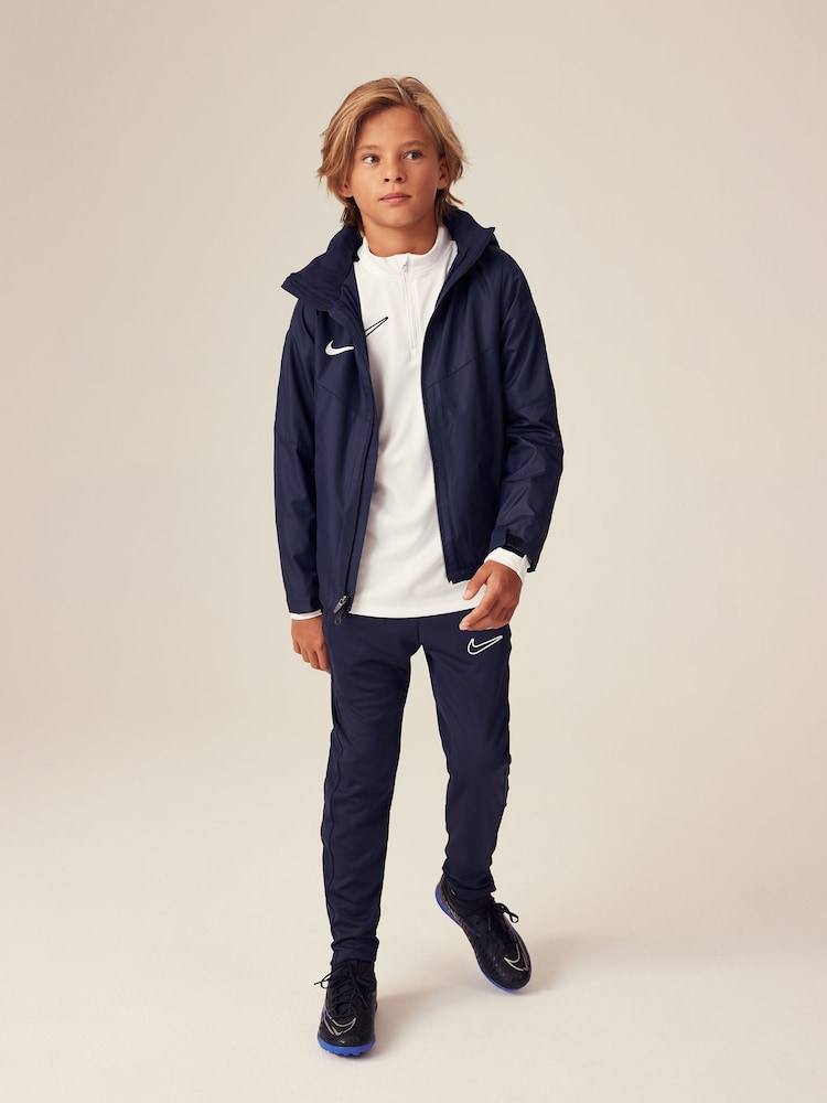 Nike Navy/White Dri-FIT Academy Training Rain Jacket - Image 1 of 6
