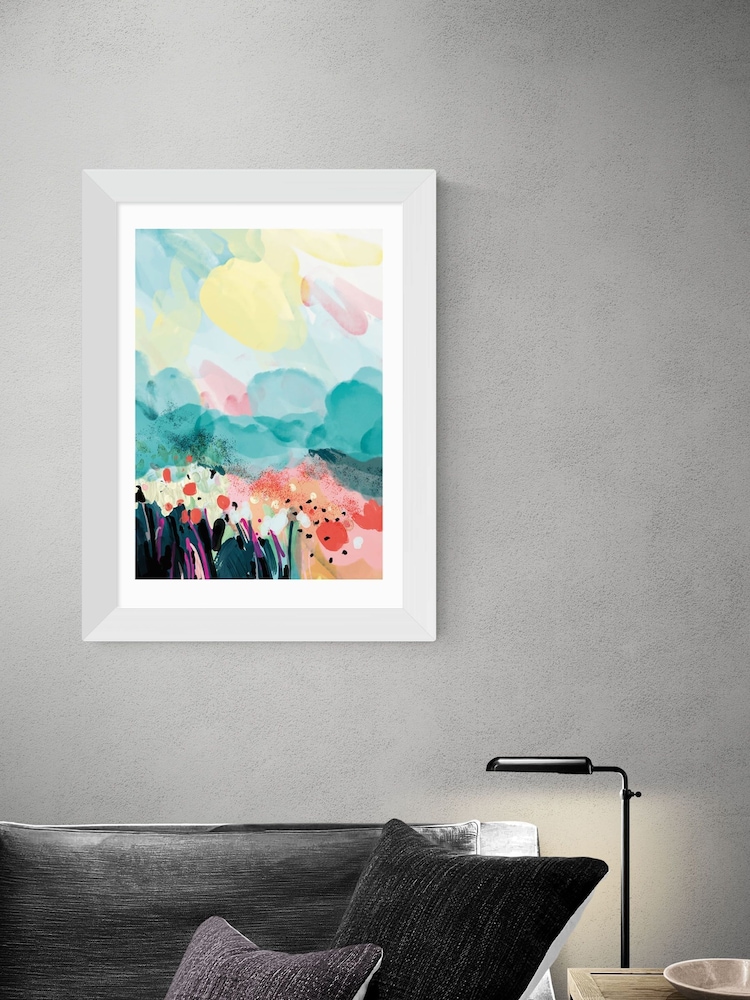 East End Prints White Early Morning Print by Ana Rut Bre - Image 1 of 2