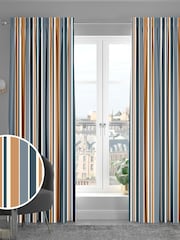 Orange Huddson Made To Measure Curtains - Image 1 of 9