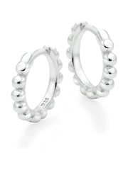 Beaverbrooks Yellow Gold Plated Ball Huggie Earrings - Image 1 of 3