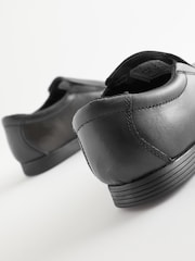 Black Standard Fit (F) School Leather Loafers - Image 5 of 5