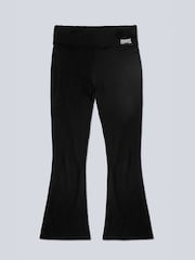 Zwart - Flare Jersey Womens Trousers - Image 7 of 7