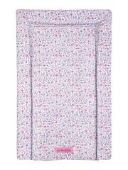 JoJo Maman Bébé Pink Ditsy Floral Baby Changing Mat - Image 1 of 2